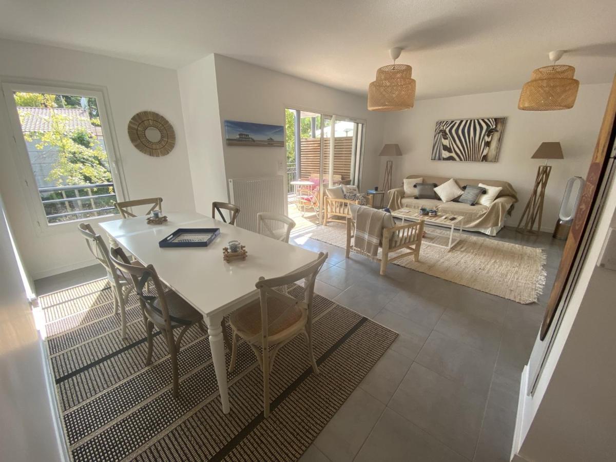 Charmant Appartement Pour 6 En Centre-Ville D'Arcachon Avec Terrasse, Parking Et Wifi - Fr-1-474-174 Экстерьер фото