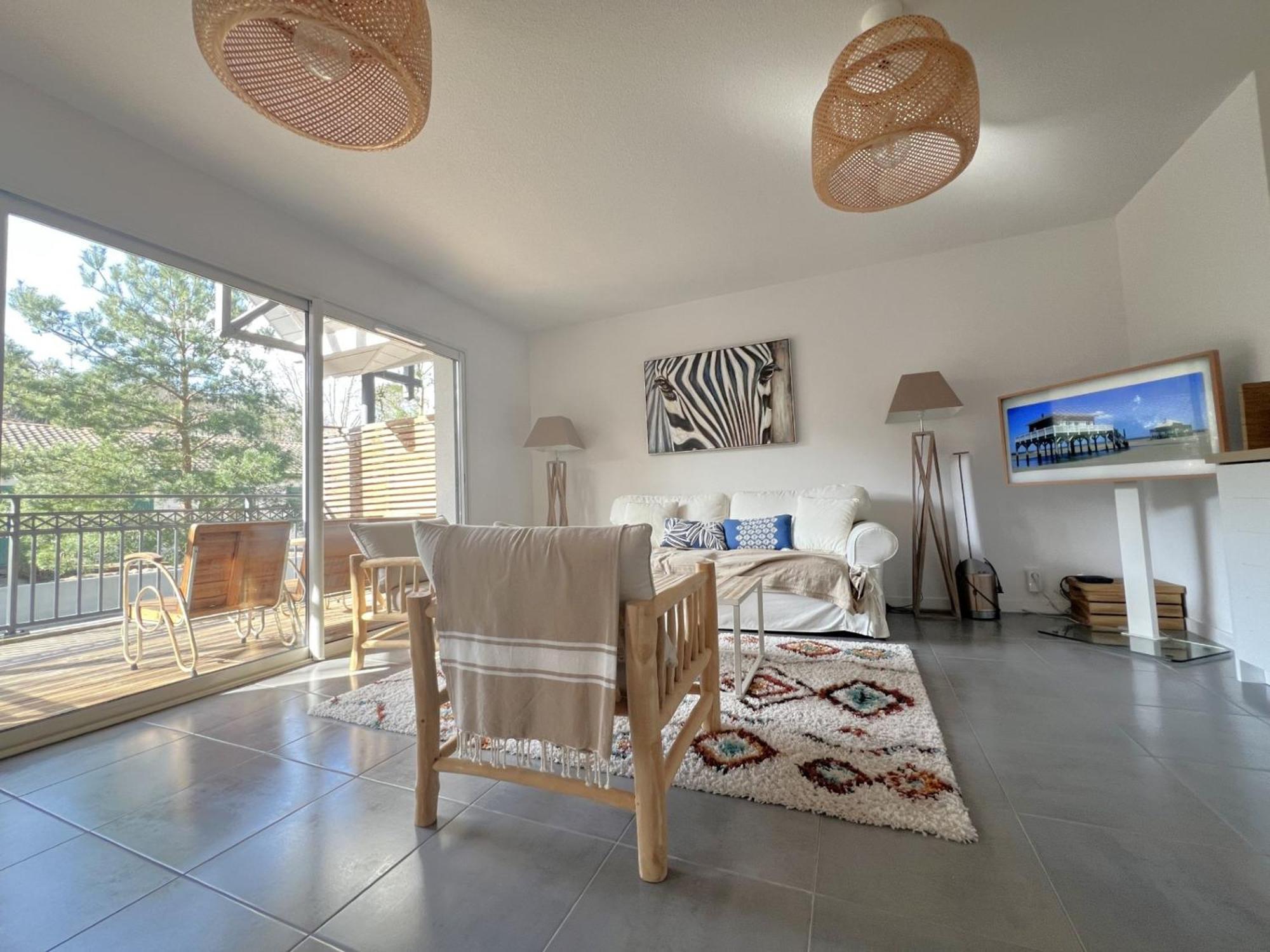 Charmant Appartement Pour 6 En Centre-Ville D'Arcachon Avec Terrasse, Parking Et Wifi - Fr-1-474-174 Экстерьер фото